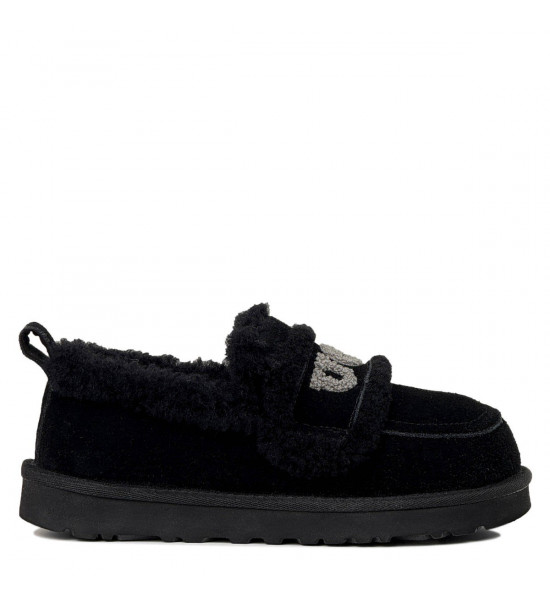 UGG Classic Fat Ding Slip On Black