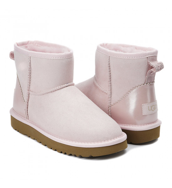 UGG Classic Mini II Metallic Pink UGG Classic Mini II Metallic Pink