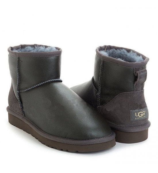 UGG Classic Mini Metallic Grey UGG Classic Mini Metallic Grey