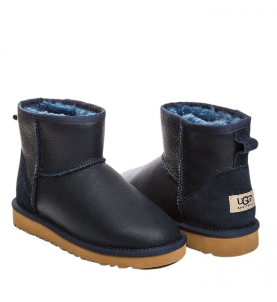 UGG Classic Mini Metallic Navy UGG Classic Mini Metallic Navy