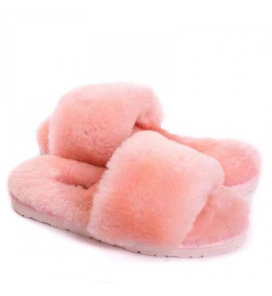 UGG Fluff Slide Slippers Pink