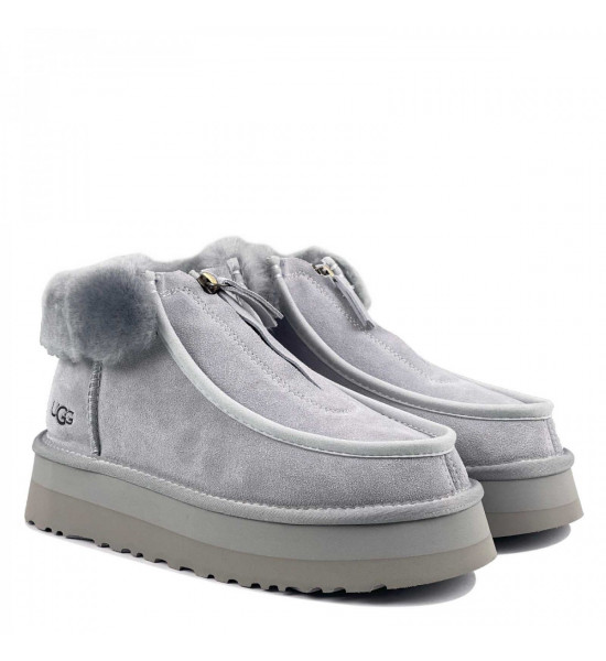 UGG Funkette Platform Boots Grey-Violet
