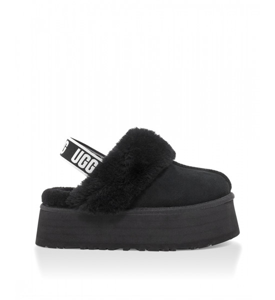 UGG Funkette Suede Platform Black