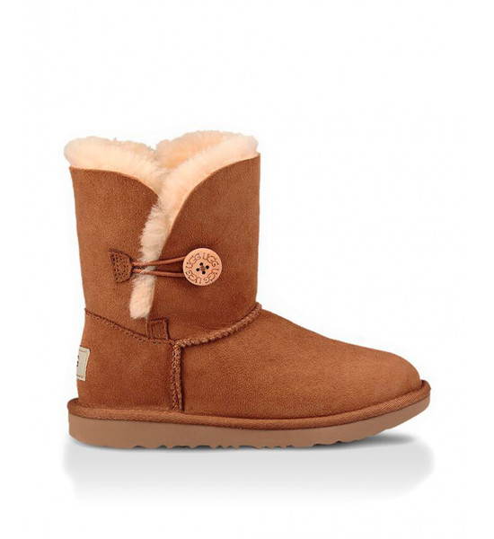 UGG Kids Bailey Button Chestnut