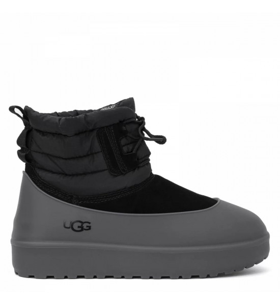 UGG Mens Classic Mini Lace-Up - Black