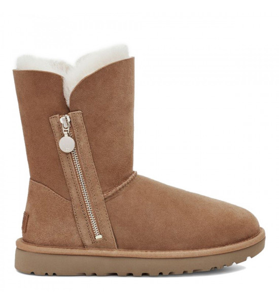 UGG Bailey Zip Short Chestnut