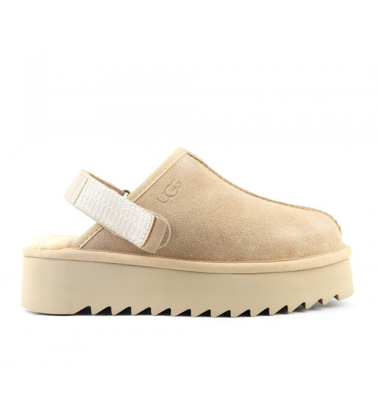 UGG Goldenstar Clog Platform Sand